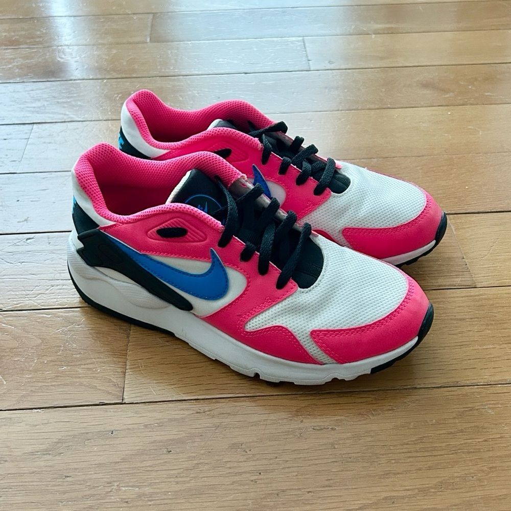 Nike LD Victory Sneakers Women's Size 6.5 7 Youth Men Size 5 Pink Black Classic - Picture 12 of 12